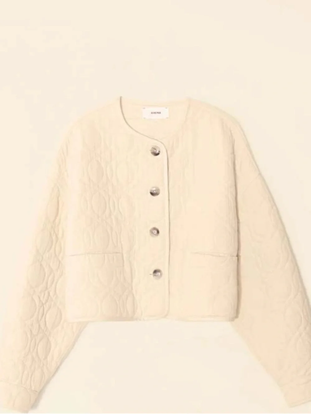 Xirena Soft Sand Paley Quilted Jacket size Medium